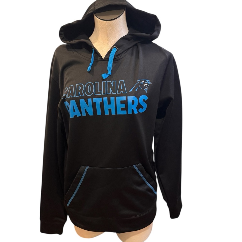 Carolina Panthers Black Hoodie NFL team apparel size‎ medium